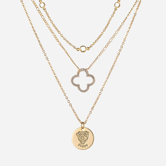 Set de Collares con Cara de Mascota