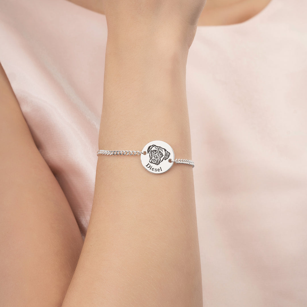 Pulsera con Cara de Mascota