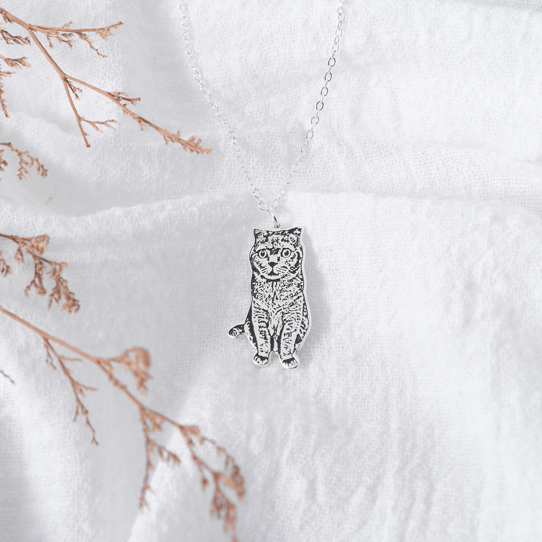 Collar con Silueta de Mascota