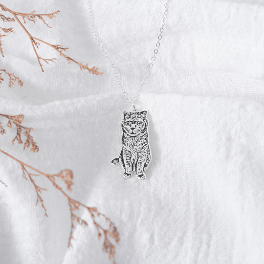 Collar con Silueta de Mascota