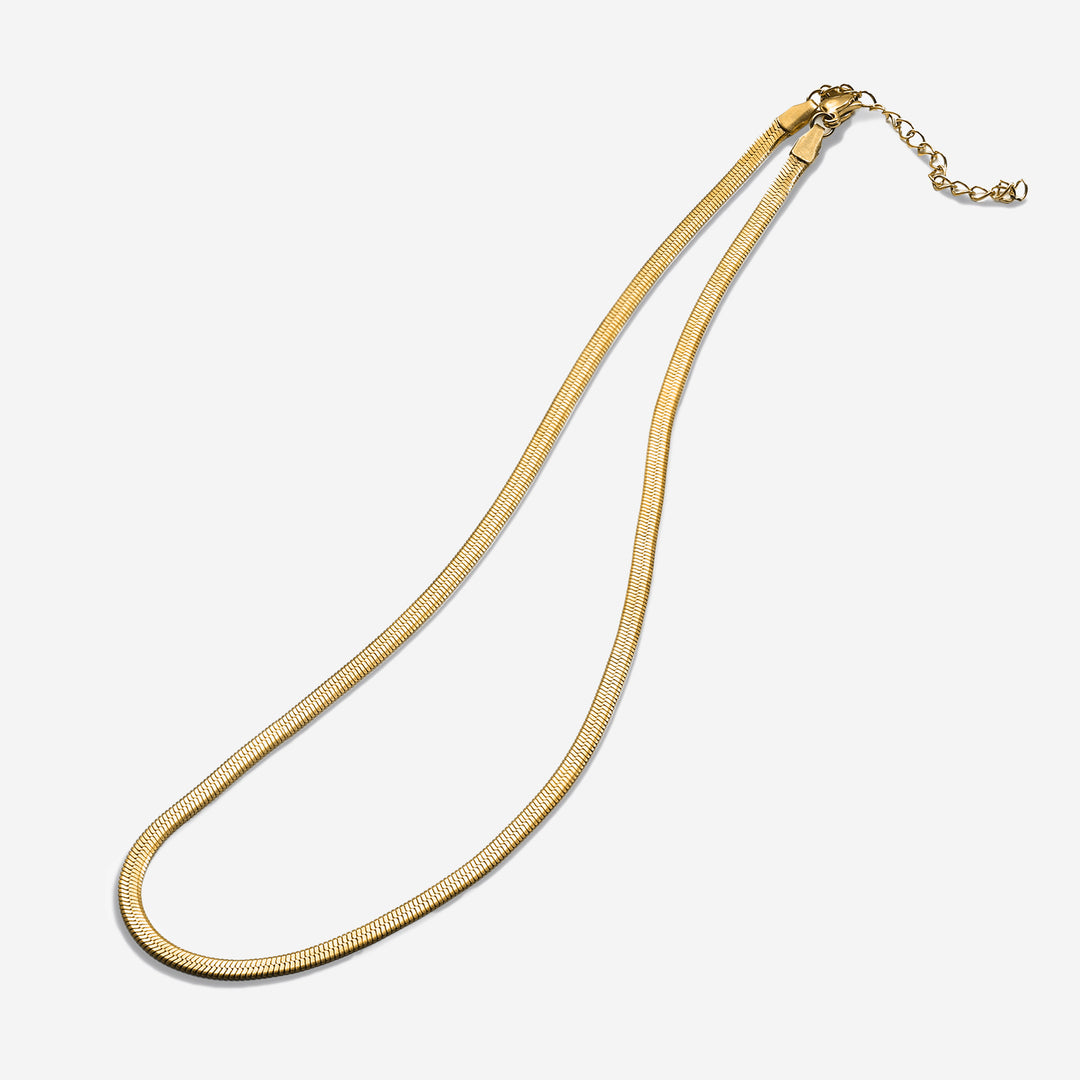 Flat Snake Necklace