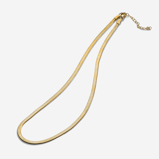 Flat Snake Necklace