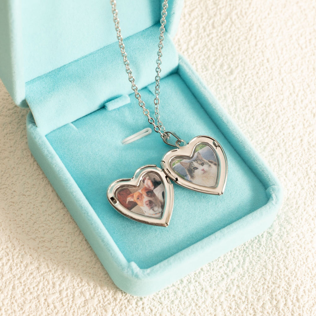 Collar con Medallón de Corazón