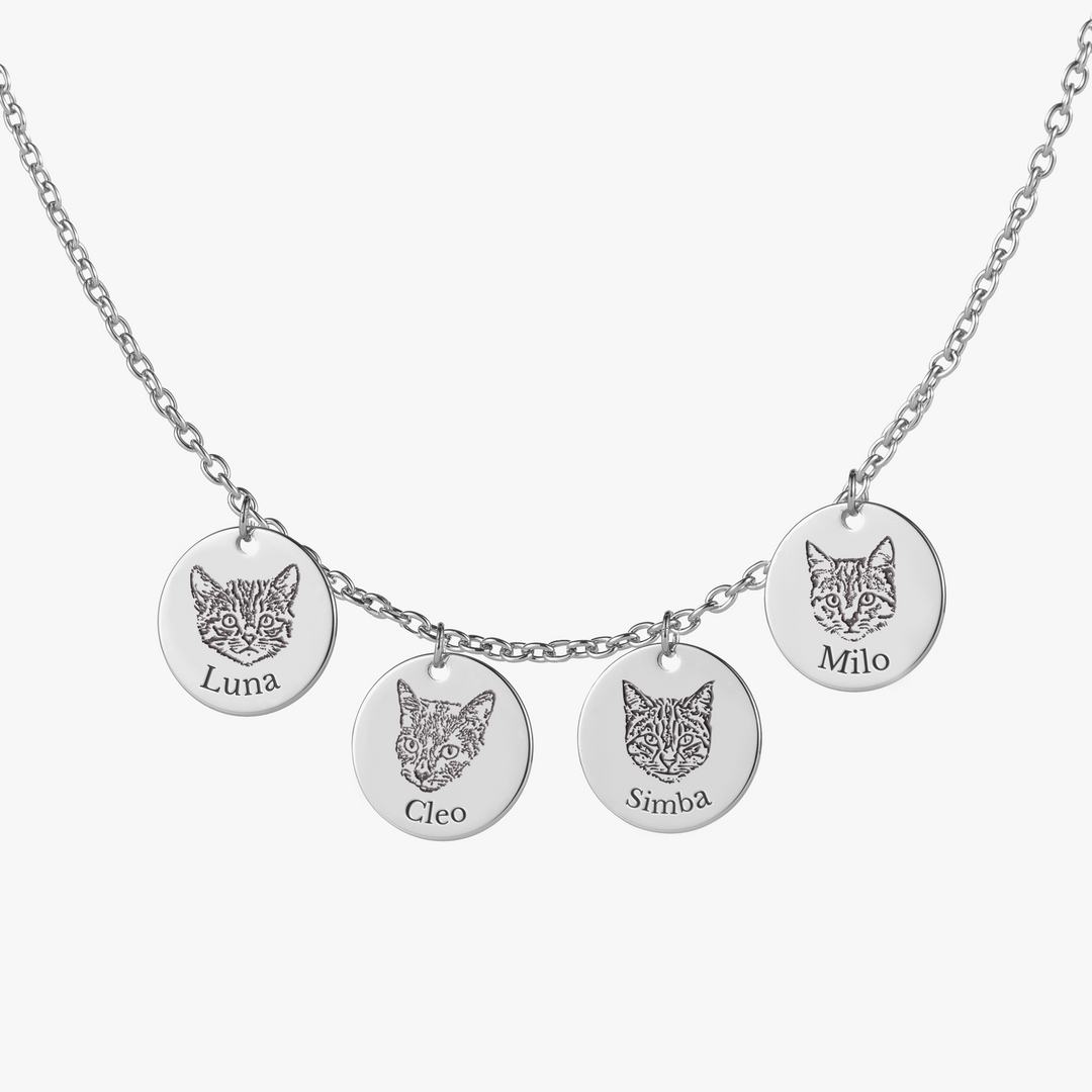 Collar con Cara de Mascota