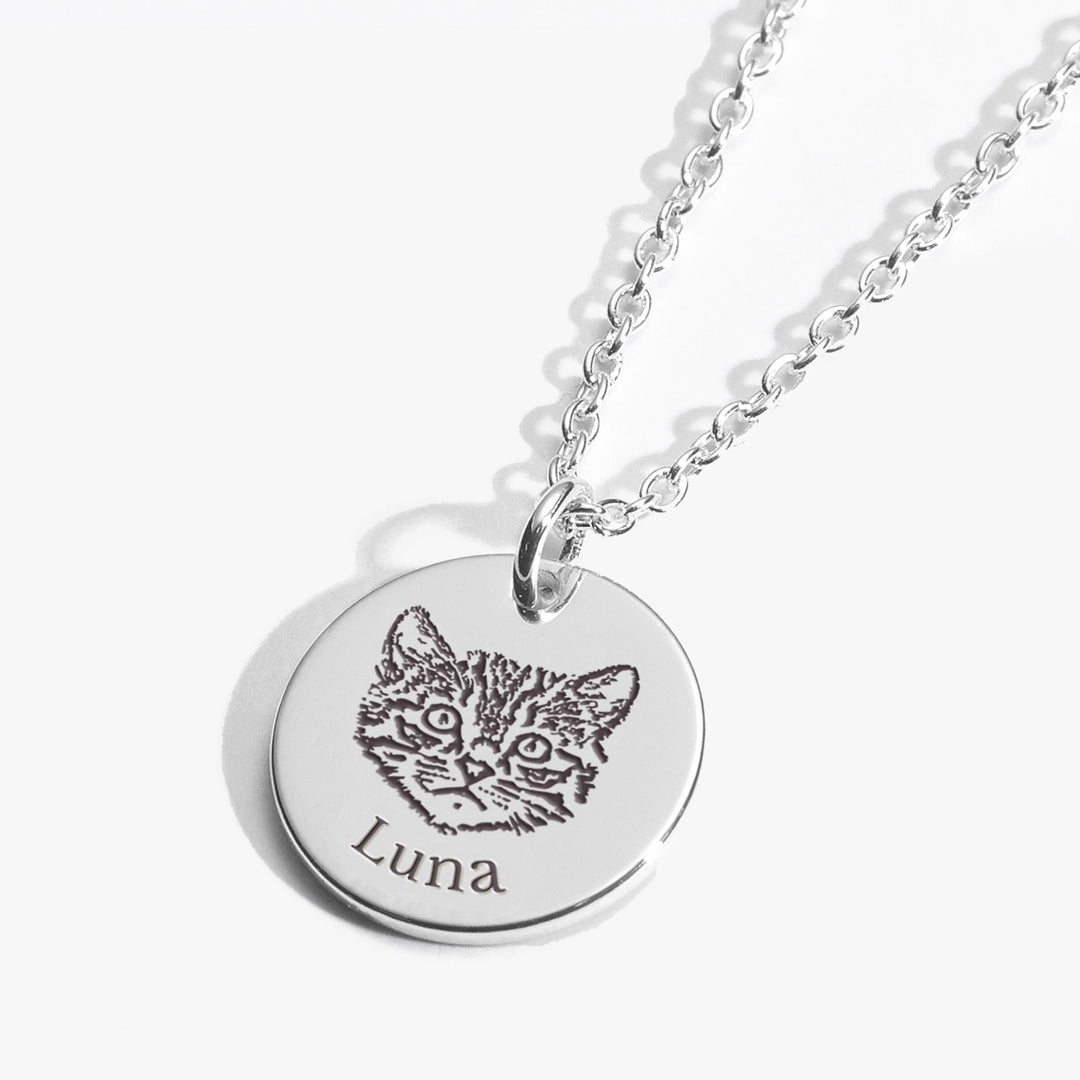 Collar con Cara de Mascota