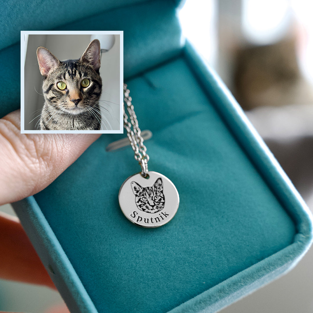 Collar con Cara de Mascota