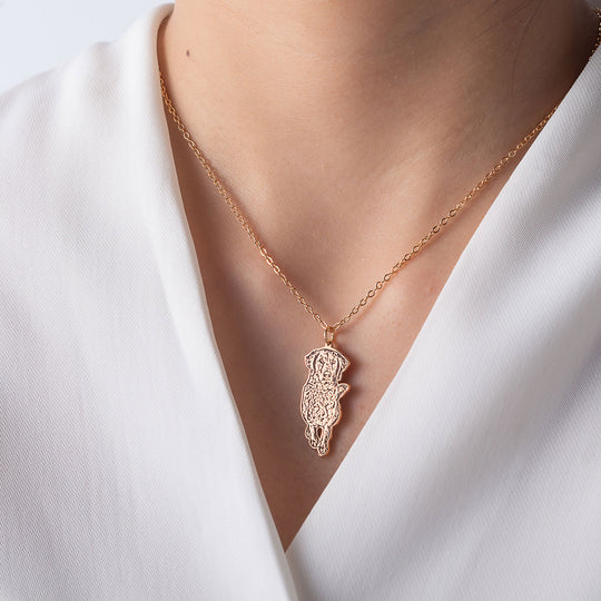 Collar con Silueta de Mascota