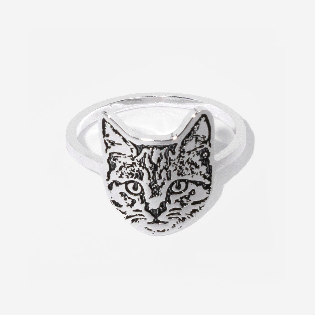 Pet Face Cutout Ring