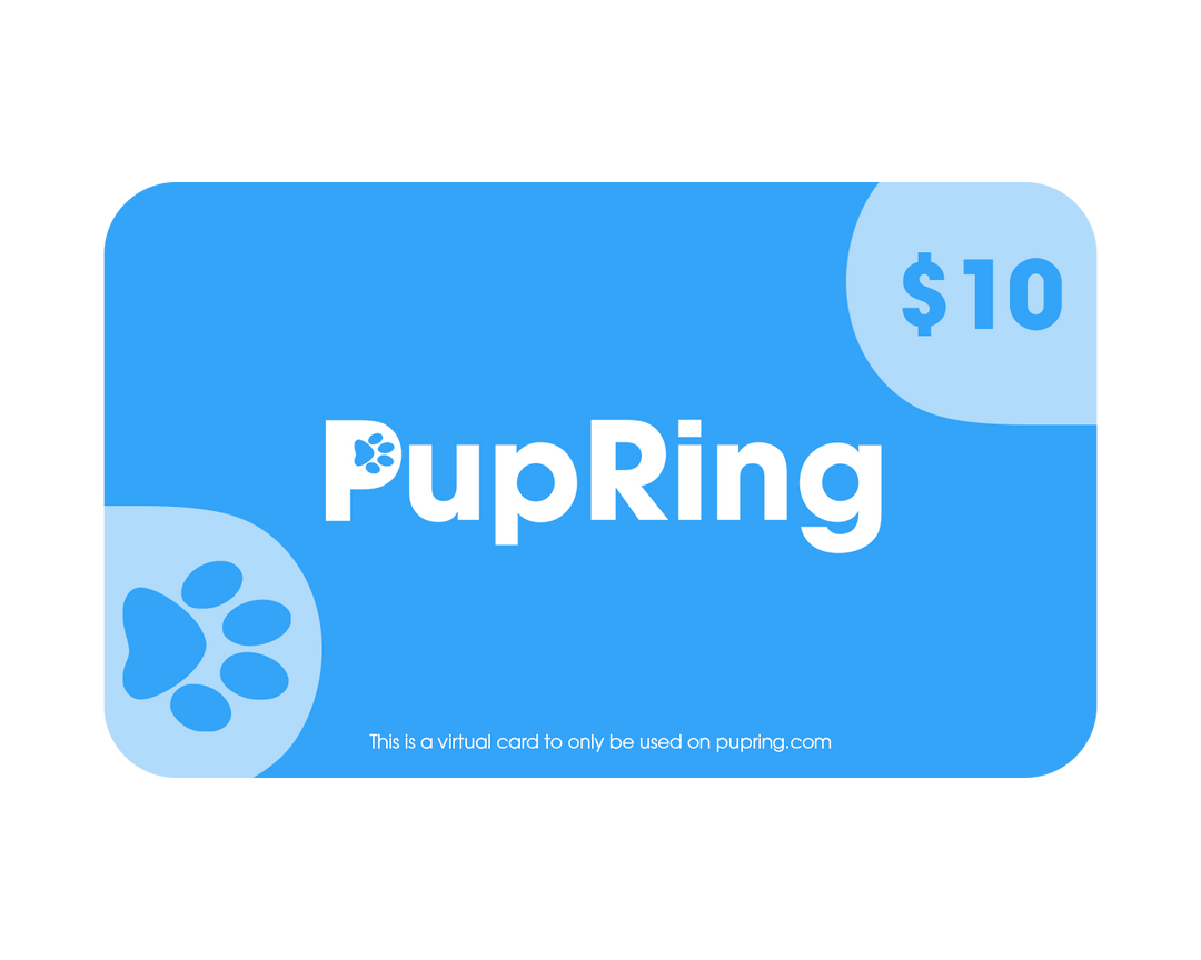 Carte Cadeau PupRing de 10 $