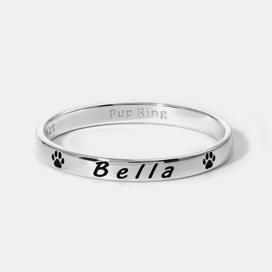 Anillo con Nombre de Mascota