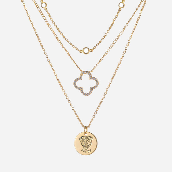 Set de Collares con Cara de Mascota