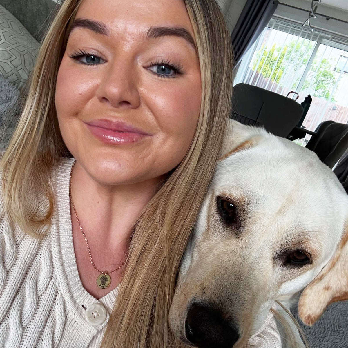 Collar con Cara de Mascota