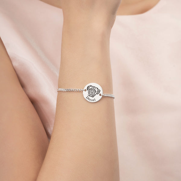 Armband mit Haustiergesicht