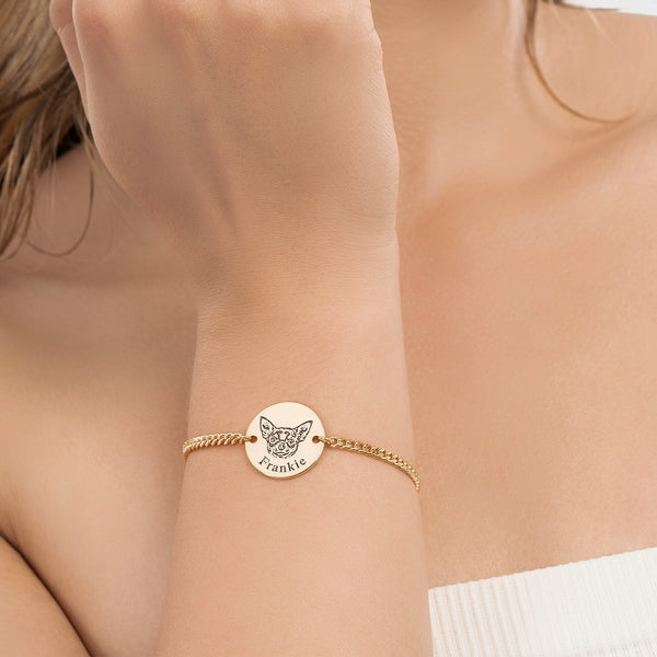 Armband mit Haustiergesicht