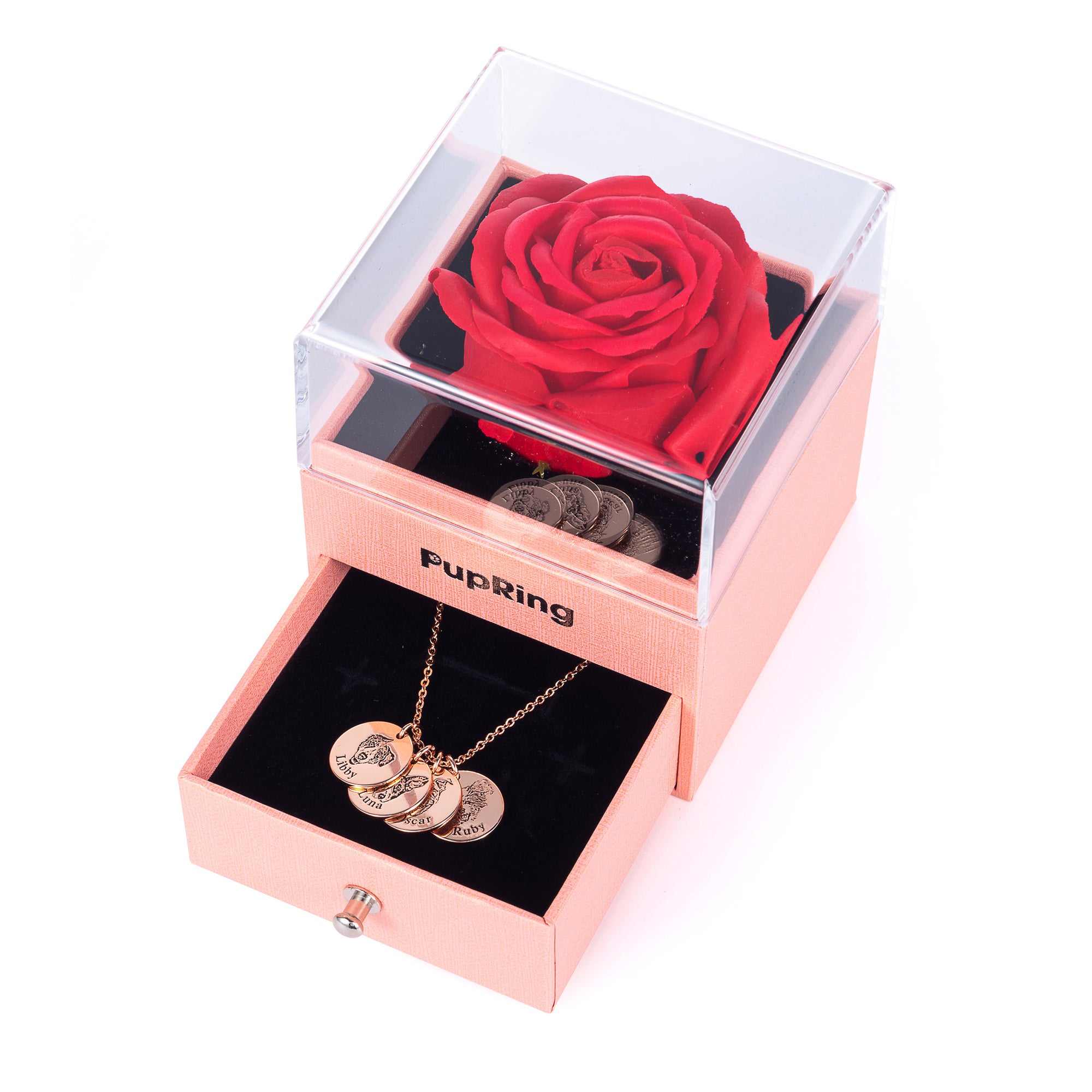 Rose Gift Box – Pup Ring