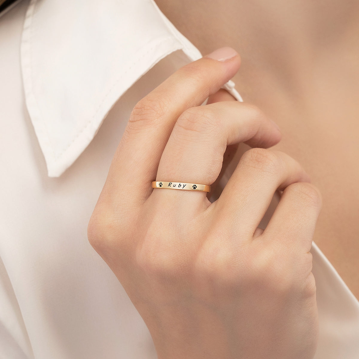 Stapelbarer Haustier-Bandring