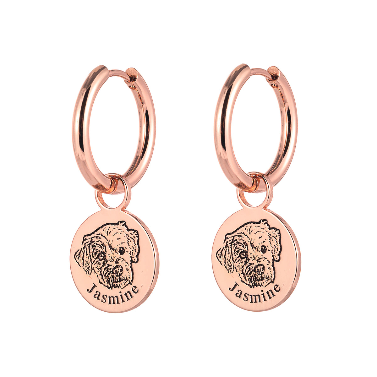 Boucles d’Oreilles Tête d’Animal