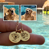 Collar con Cara de Mascota