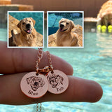 Collar con Cara de Mascota