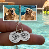 Collar con Cara de Mascota