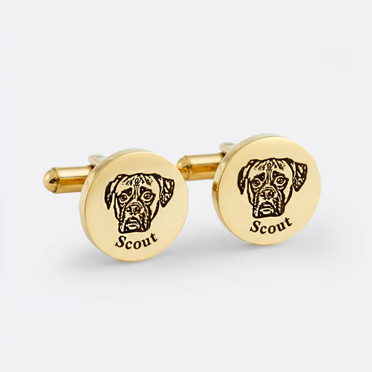 Pet Face Cufflinks