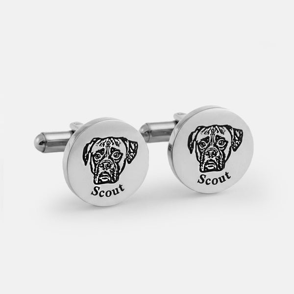Pet Face Cufflinks