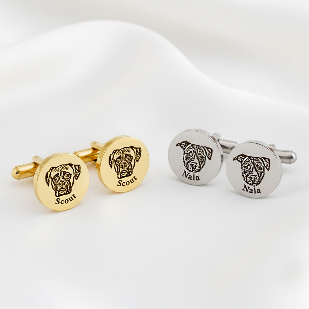 Pet Face Cufflinks