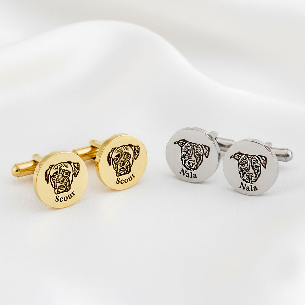 Pet Face Cufflinks