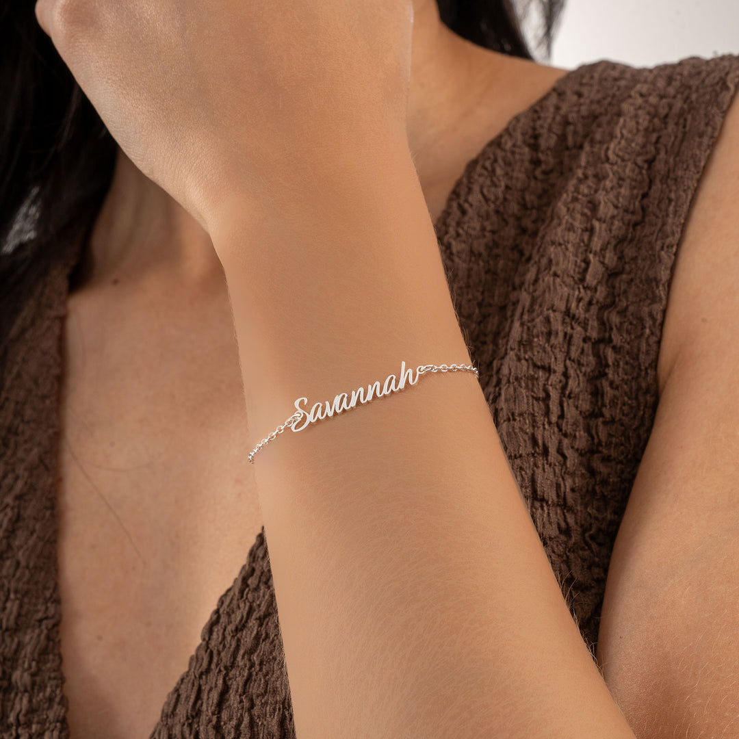 Dainty Name Bracelet