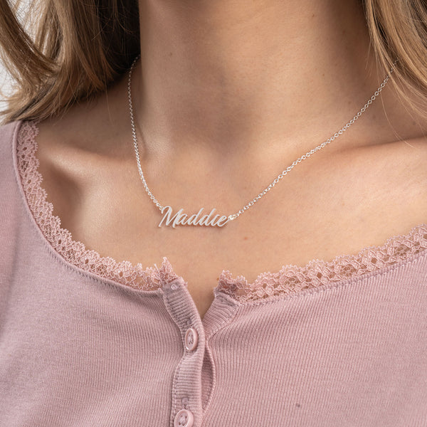 Collier médaillon en coeur 