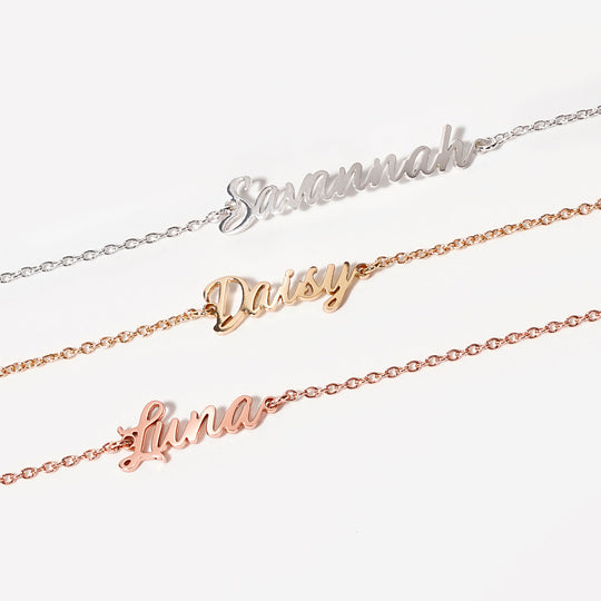 Dainty Name Bracelet