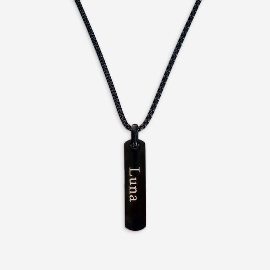 Flat Bar Necklace