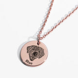 Collar con Cara de Mascota