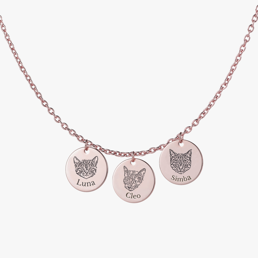 Cat Face Necklace