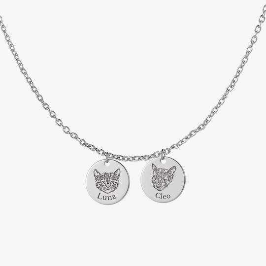 Cat Face Necklace