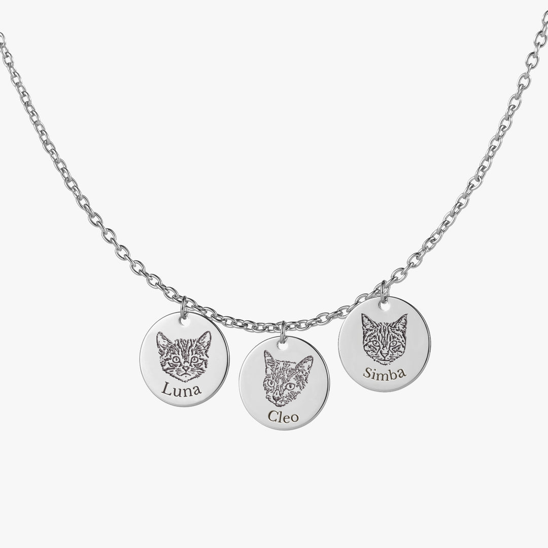 Cat Face Necklace