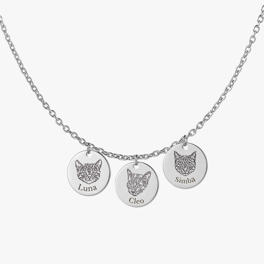 Cat Face Necklace