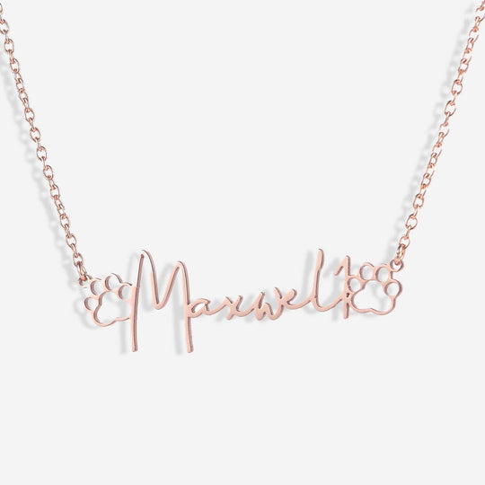 Pet Name Necklace