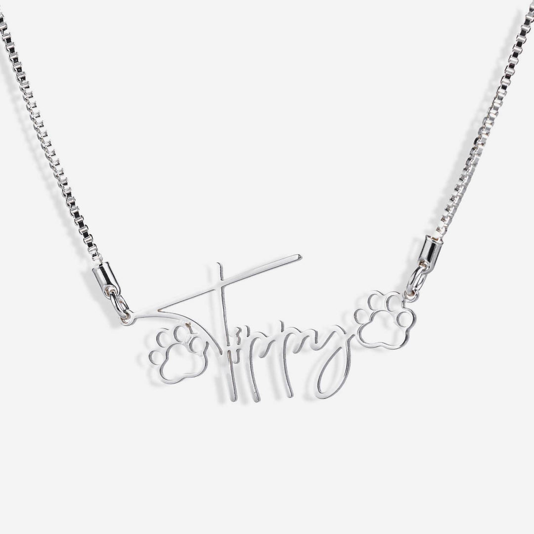 Pet Name Necklace