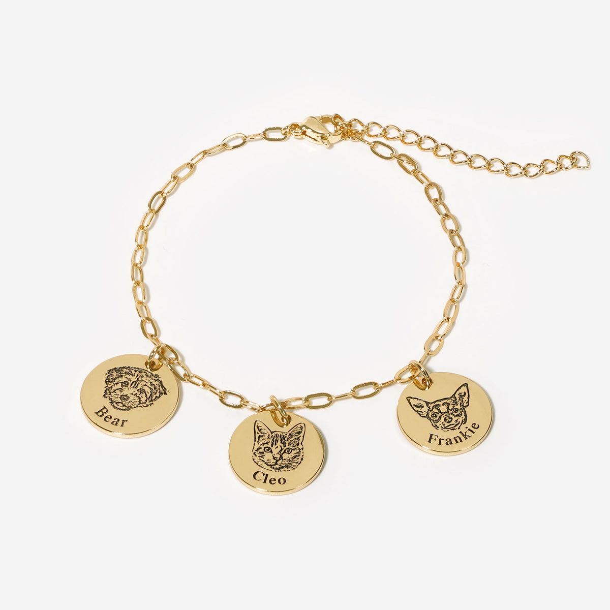 Halskette mit Haustiergesicht