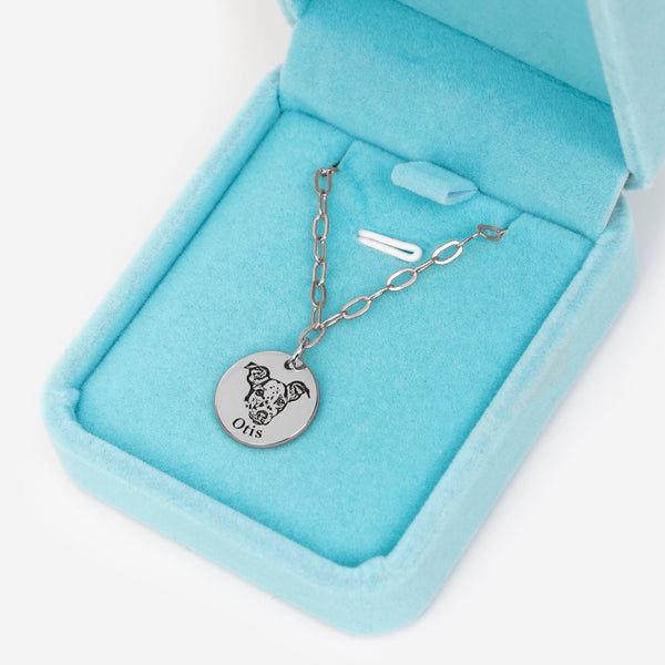 Halskette mit Haustiergesicht