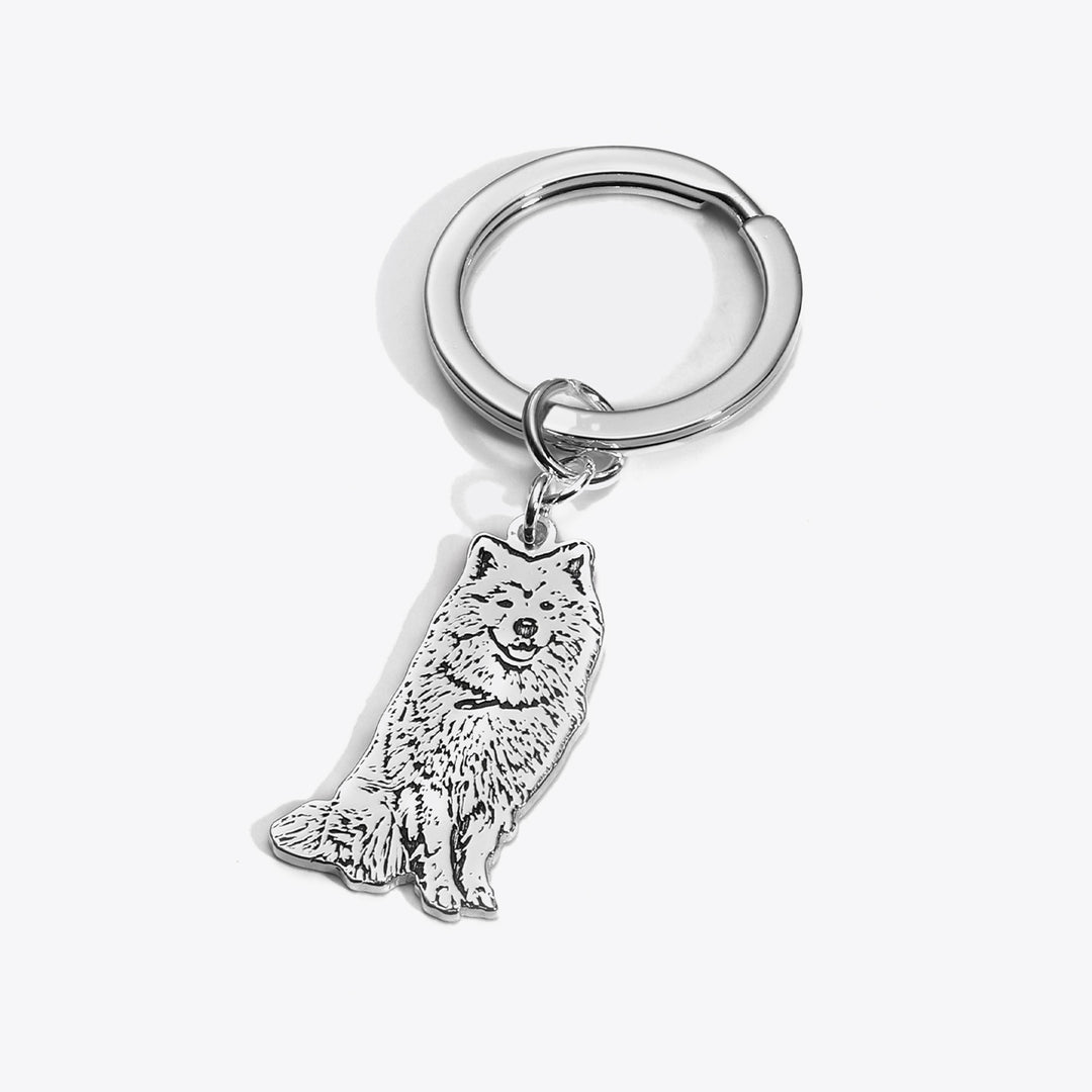 Pet Cutout Keychain