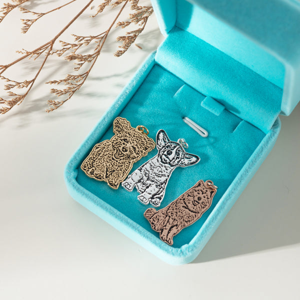 Haustier-Ausschnitt Anhänger