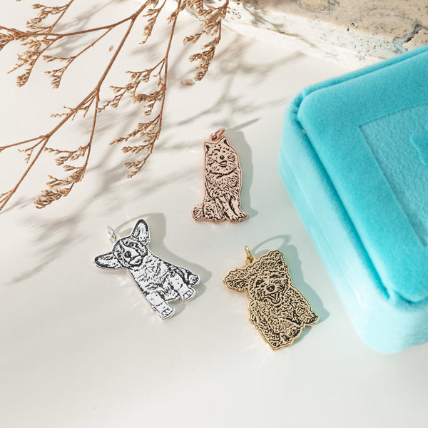 Haustier-Ausschnitt Anhänger