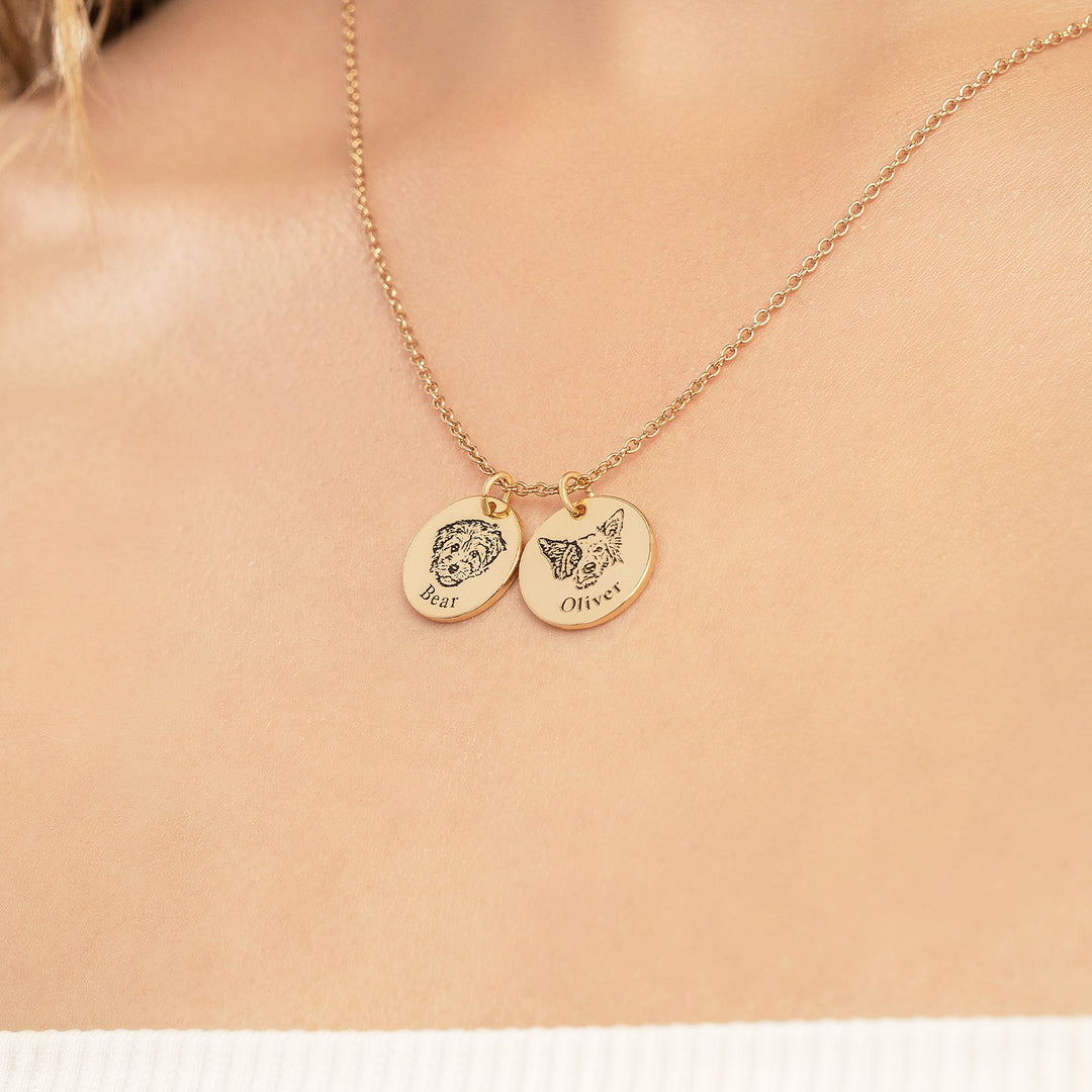 Pet Face Necklace