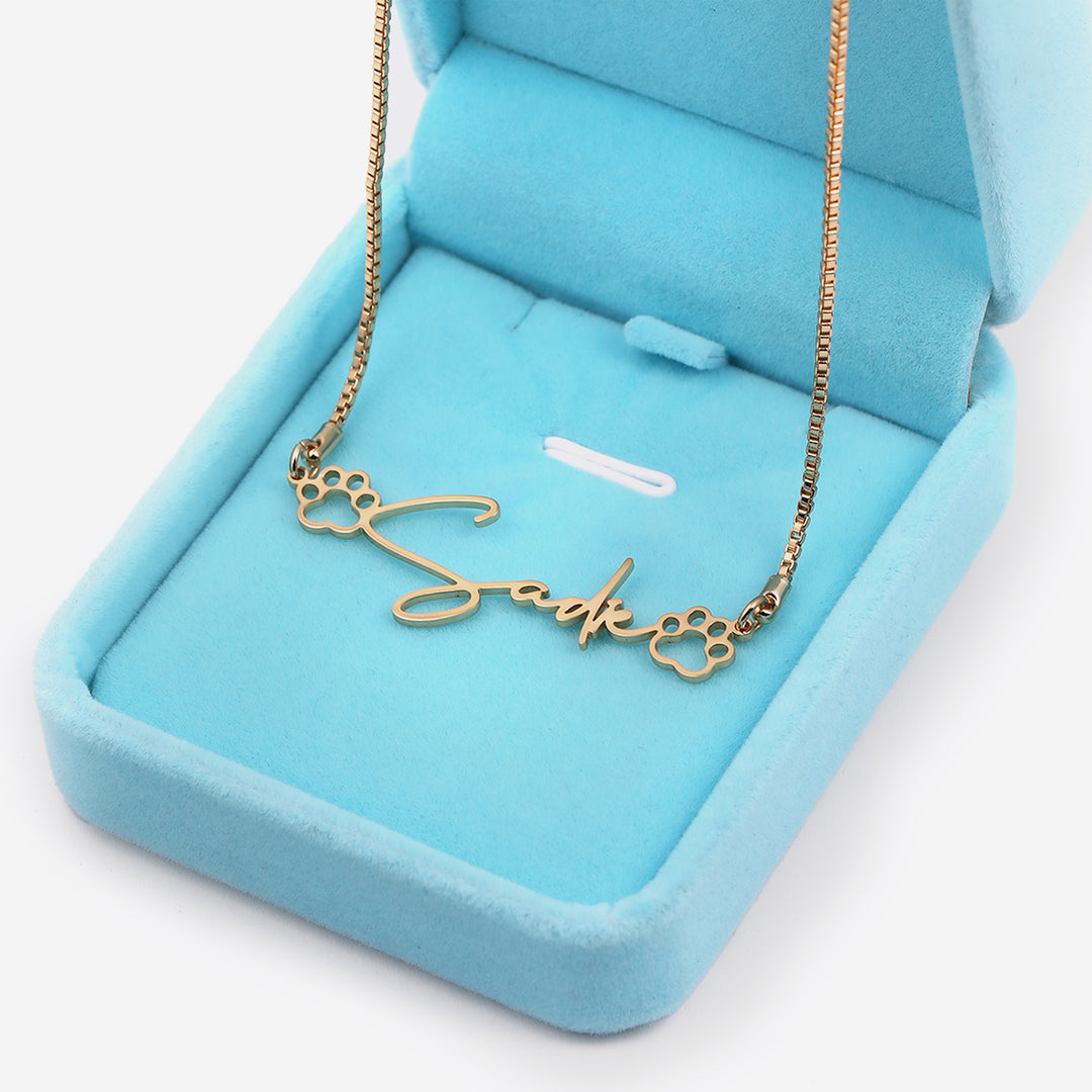 Pet Name Necklace