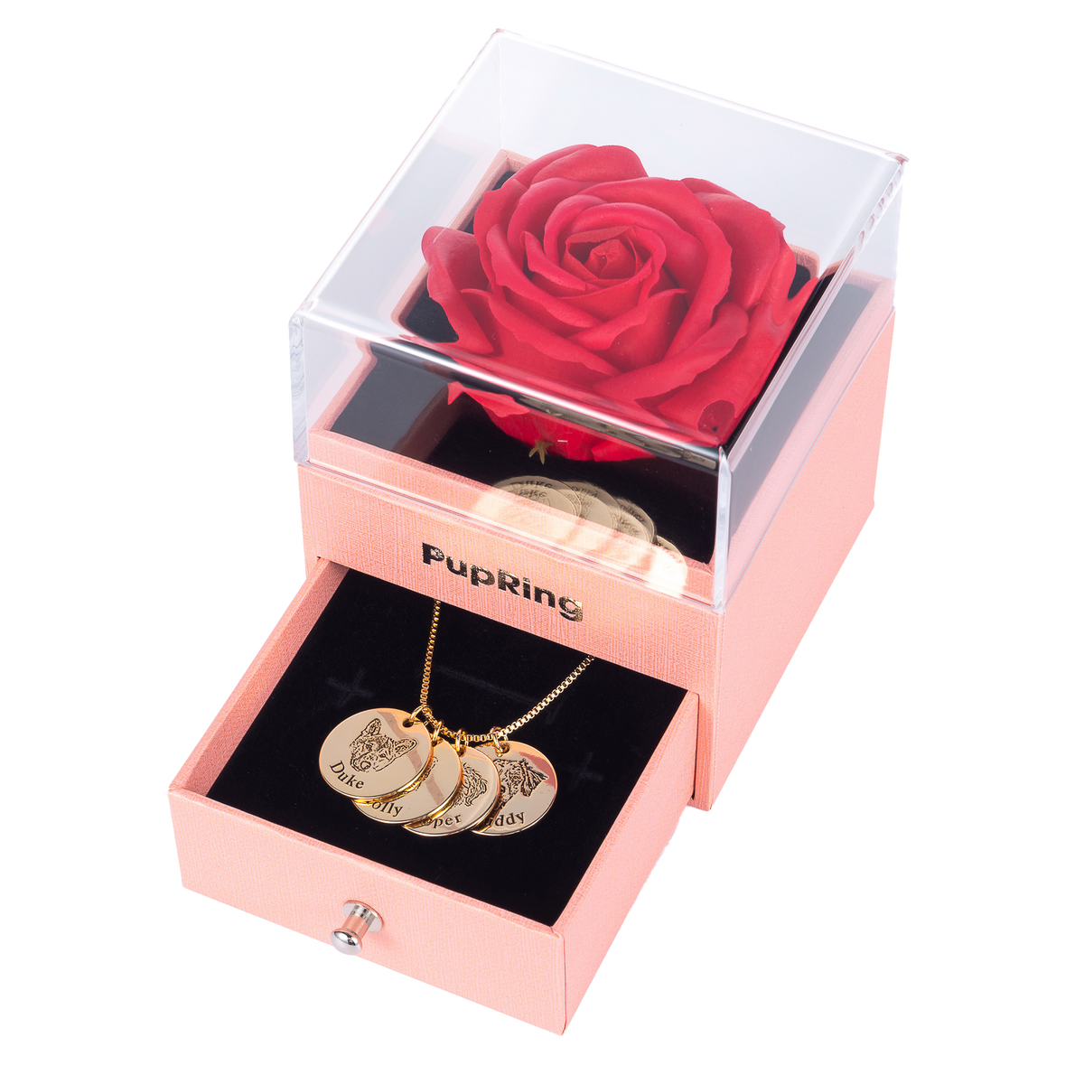Rose Geschenkbox