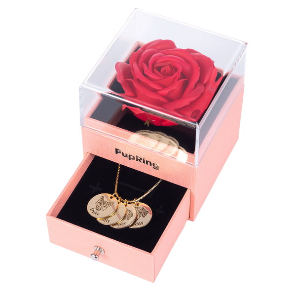 Rose Geschenkbox
