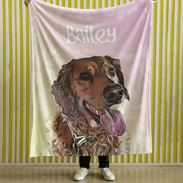Pet Face Blanket