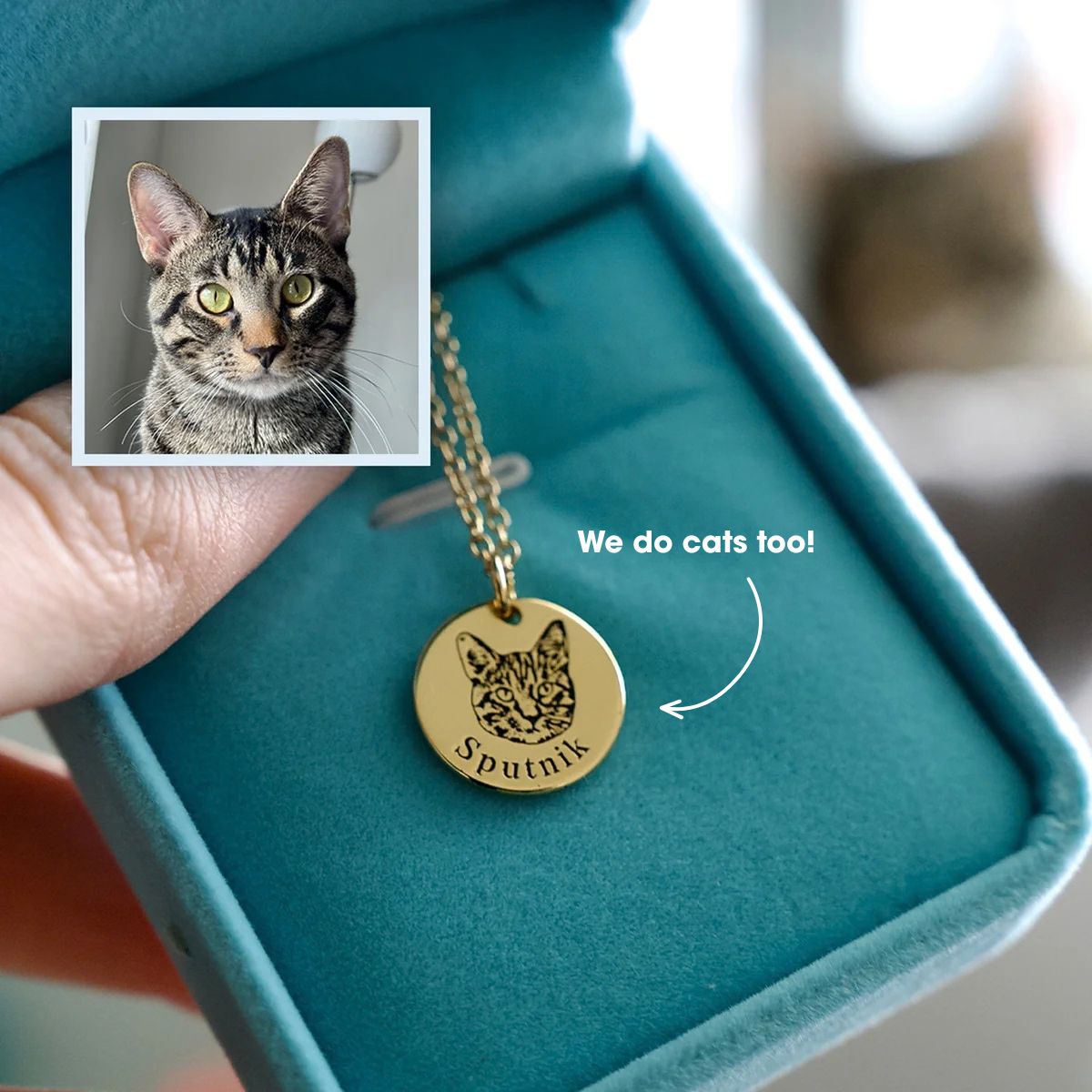 Collar con Cara de Mascota